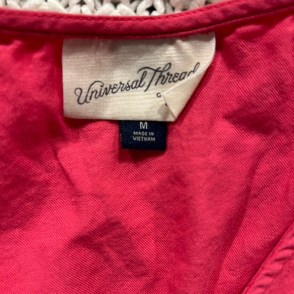 Universal Threads Pink side tie waist accentuating summer dress - Picture 3 of 4